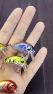 1pcs Tiny Floating Crankbait 4g Long Cast Noise Hard Fishing Lure Micro Tackle For Topmouth Culter Perch All Freshwater Waters
