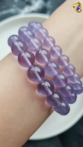 Collection Grade Lavender Fluorite Bracelet