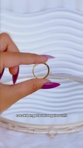 Panlandwoo - Cincin Rhodium Wanita Gaya Adjustable