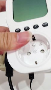 Bộ Điều Khiển Nhiệt Độ Kỹ Thuật Số Bộ Điều Chỉnh Nhiệt Độ Có Công Tắc Hẹn Giờ Cho Hệ Thống Sưởi Ấm Làm Mát Phích Cắm EU Nhiệt Kế Chính Xác 220V Cho Hộ Gia Đình