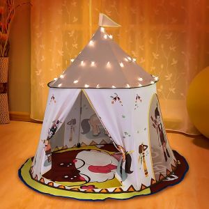 GUK Tenda Anak Castle Indian Tenda Princess Anak Model Rumah Tenda Kastil Indian COD