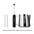 Portable Handheld Electric Milk Frother Mixer Outdoor MHW-3BOMBER Bomber Aircraft Magic Stick Coffee Brewing Tools. 