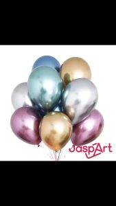 10 pcs Balon latex metalik chrome / balloon chrome 12inch Balon Ulang Tahun Balon Pesta