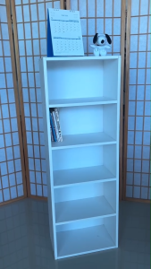 Took Lae Dee ชั้นวางของ 5 ชั้น ชั้นวางอเนกประสงค์ ชั้นวางหนังสือ แข็งแรงทนทาน สไตล์มินิมอล