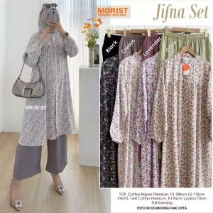SETELAN WANITA JIFNA SET
