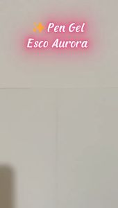 Pulpen Gel Aurora Smooth 05mm / Pulpen Gel 1 Lusin - Hitam ES388