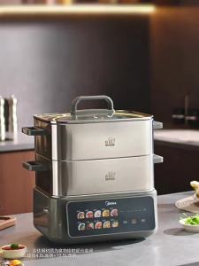 Midea | Multifunctional Titanium Stainless Steel Electric Steamer Large Capacity