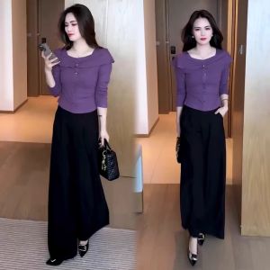 Slim Fit Long Sleeve T-Shirt Womens Base Layer Shirt Sweet Style Thin Design Spring Autumn Thin Korean Version Age Reduction Top