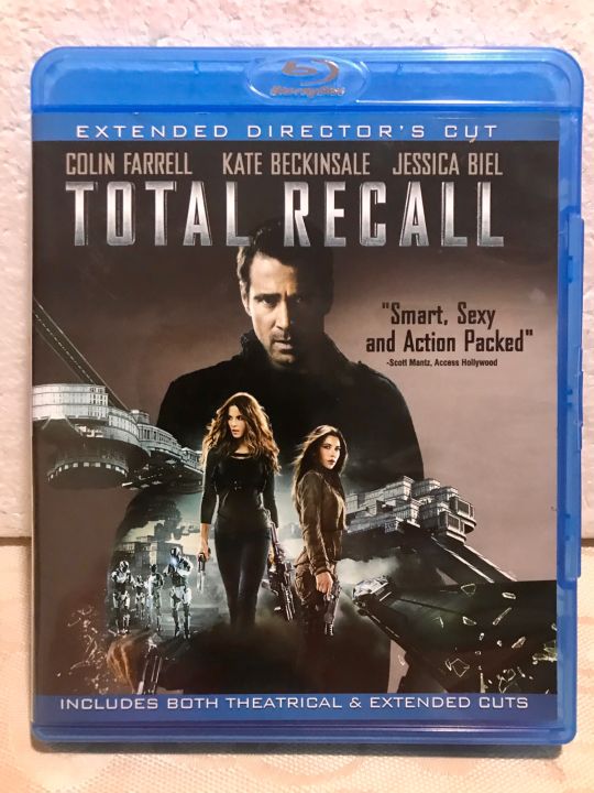 TOTAL RECALL Extended Director's Cut Blu-Ray | Lazada PH