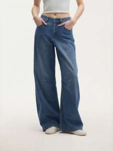 Bananain | Moisture-wicking Wide Legged Jeans Pants