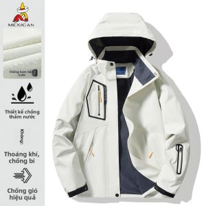 Mexican | Áo Khoác Ngoài Trời Chống Thấm Nước Chống Gió 3-trong-1 Có Thể Tách rời