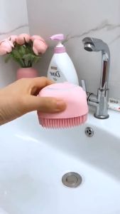 Cọ tắm silicon vuông tạo bọt mềm mịn tiện dụng