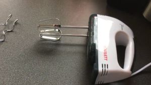 Hand Mixer Elektrik 7 Speed Kecepatan Murah Cuci Gudang Mikser Tangan Untuk Kue 1 Set Pengocok Telur