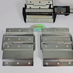 Bản lề LOẠI TO: 12 lỗ 129x100mm dùng cho tủ âm thanh thùng dây thùng đèn beam âm thanh.