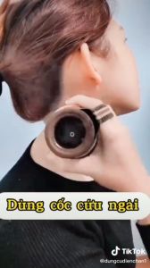 Bộ Cốc xông ngải cứu gốm Cát tím cao cấp.Cốc chườm cốc cạo gió kèm vỏ chống nóng và tấm lọc khói