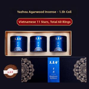 MEIZHENXIANG | Vietnam Agarworm Red Earth Coil Incense