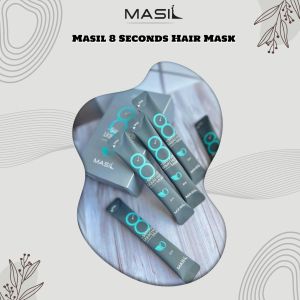 Korea Top SellingMASIL 8 Seconds Liquid Hair Mask repairs and smooths damaged hair with a lightweight formula that absorbs fast leaving hair soft and non-greasy.