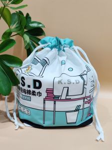 Kisseed Cotton Ball Face Wash Cloth Roll Thickened Pure Cotton Small Monster Cotton Soft Towel Facial Disposable Non-shedding