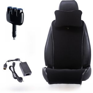 Car Massage Seat Cushion Full Body Multifunctional Neck Back Waist Hip Pain Universal Four Seasons Car Mounted Pillow