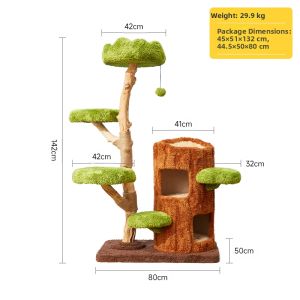 Cmisstree | Large Warm Cat Tree Non-space-consuming