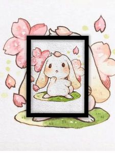 Eco-Friendly DIY Handmade Cartoon Rabbit Art Stress Relief Creative Parent-Child Activity 2023 New Design Paper Mache Painting