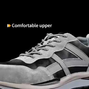 40-48 MEN WOMEN SAFETY SHOES Anti Smashing Anti Piercing Wear resistant Lightweight Breathable Steel Toe Cap