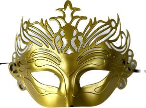 Gold Masquerade Party Mask