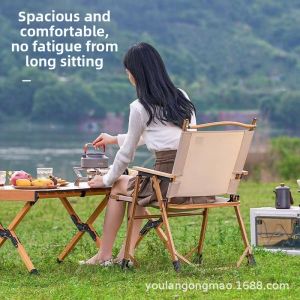 LINSI | Foldable Back Rest Fishing Leisure Camping Chair
