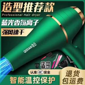 Penghantaran dari China [2025] Salun Pengering Rambut Kuasa Tinggi Pengering Rambut Elektrik Angin Kencang Pengeluar Pengering Tiupan Kuasa Tinggi Isi Rumah 3.8