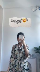 [Basica Moda] 1672 Gaun Dress Maxi Wanita Caprianne Motif Floral Chiffon Import