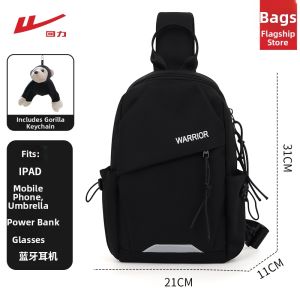 Warrior | Lightweight Mens Sling Chest Bag
