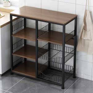 Kitchen Multipurpose Storage Shelf Multi-layer
