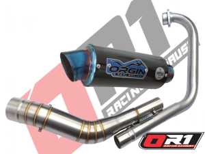 Knalpot ORGIN G5 Blue Vixion r15 CBR150R cb150r Fu MX king MX 135 gtr Sonic Byson Scorpio Verza