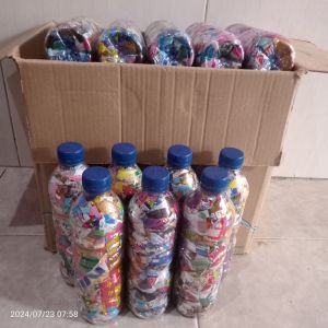 Ecobrick 600 ml/satu paket 25 botol