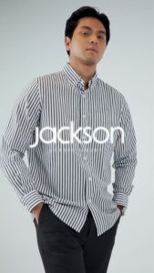 CUTOFF Jackson Stripe Shirt Kemeja Pria Lengan Panjang