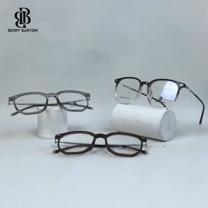 Berrybarton Kacamata Kotak Anti Radiasi Minus Photocromic Blueray Kacamata Minus Bahan Metal PC Pria Wanita 2647