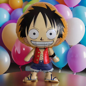 18 inch ONE PIECE balloon children birthday decoration aluminum foil party supplies festival partyneeds decor anniversary partysupplies events DIY