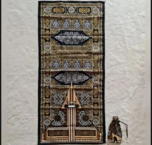 sejadah traveling kiswah/sejadah travel pouch