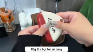[HCM] Cây Lăn Bụi Quần Áo Lăn Bụi Silicon Siêu Dính Cây Lăn Lông Mèo Mini Tái Sử Dụng -Joyee