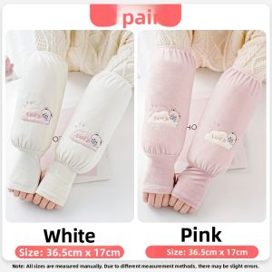 SVORIAHI | Two-in-One Gloves Sleeve Covers Womens Adult Warmth Dirty Proof Durable All-Season Down Jacket Arm Protectors Student Use