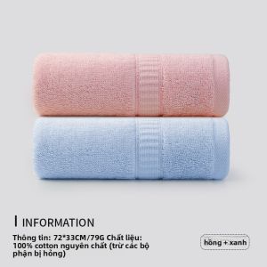 Grace | Khăn Bông Cotton Sạch Thấm Hút Tốt