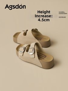 Agsdon | Thick Sole Summer Height Increasing Sandals