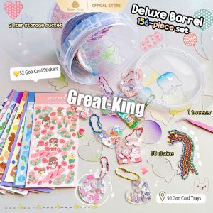 42PCS/box Stiker Kartun Kpop Goo Card DIY Untuk Dekorasi Scrapbook