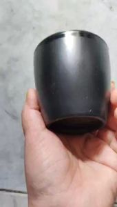 Ly cốc nhựa melamine nhám đen uống trà đá Ø 7.7 x 7.4 cm - LY 32N