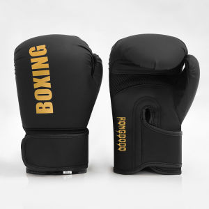 6/8/10oz Boxing Gloves Child Adults PU Leather Training Gloves Shock Absorbing Thumb Protection Heavy Bag Kickboxing Gloves