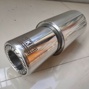 Knalpot mobil Knalpot racing mobil HKS Gronel Sedet type suara bass adem cocok untuk semua jenis mobil berbahan bakar bensin dan solar seperti Honda jazz avanza mobilio pajero l300 Ayla Agya Panther Grandmax Pickup Baleno Vios Sigra dll