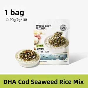 BUER BABY | Additive Free Baby Safe Fish Floss and Seaweed Mix for Rice Topping