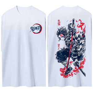 Bandai | 2026 New Demon Killer Japanese Hot Blooded Anime Classic Character Sports and Leisure Comfortable Popular Pure Cotton Top
