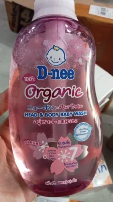 Sữa tắm gội Dnee organic chuẩn nội địa Thái