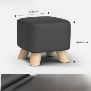 Solid Wood Footstool Office Footrest Prevents Crossed Legs Sofa Footrest Table under Desk Work Station Footrest Step